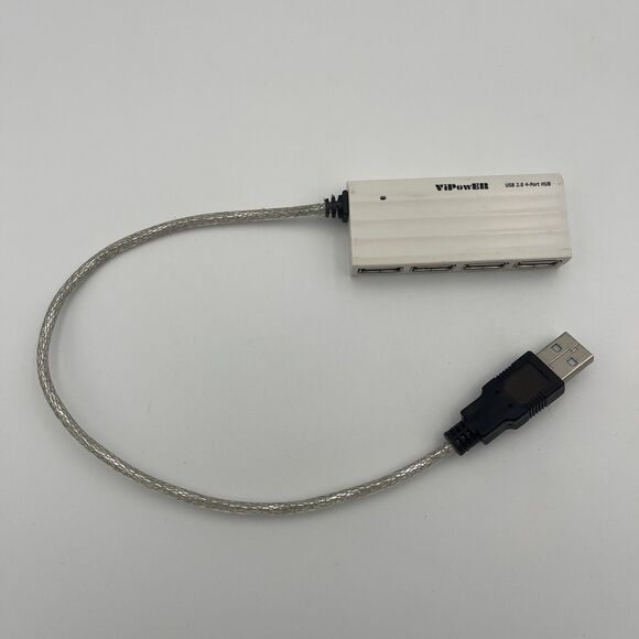 Rock Band Xbox 360 Wii PS2 PS3 USB 2.0 4 Port Hub ViPowER VP-H209B Dongle - Picture 1 of 7